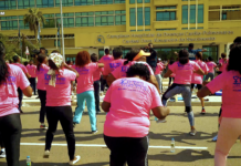 COMPLEXO HOSPITALAR DON ALEXANDRE DO NASCIMENTO REALIZOU NO ÂMBITO DO MARÇO MULHER, ACTIVIDADE QUE PROMOVEU E DESTACOU A IMPORTÂNCIA DO EXERCÍCIO FÍSICO